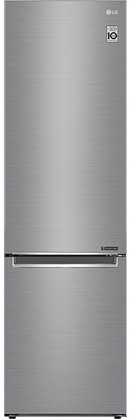 Combina frigorifica LG GBB62PZJZN, 384 L, Total No Frost, Argintiu, A