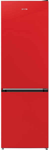 Transport Gratuit-Combina frigorifica Gorenje RK6192ARD4, 324 L, Rosu aprins, A