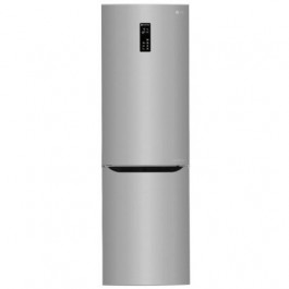 Combina frigorifica LG GBB59PZKVS, 318 l, Full No Frost, A+,  argintiu