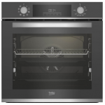 Cuptor incorporabil Beko BBIM13300ZGCSE, 72 L, Electric, Grill, 9 Programe, Zara Grey, A+