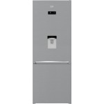 Combina frigorifica Beko RCNE560E40DZXBN, 497 L, No Frost, Argintiu, E