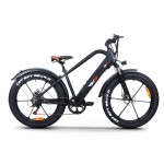 Bicicleta electrica RKS XR6, 6 viteze, Negru