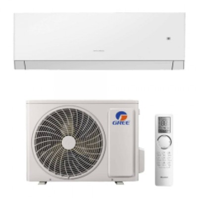 Aparat de aer conditionat Gree Clivia GWH12AUCXD-K6DNA1C, 12000 BTU, A+++ / A+, Wi-Fi, tehnologie G-AI, lampa UV-C, incalzire la -25ºC, kit de instalare