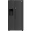 Side by Side Beko GN162341XBRN, 571 L, Neo Frost, Display Touch Control, Dark Inox, E