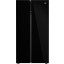 Side by Side Beko GN163140ZGBN, 580 L, Neo Frost, Display touch control, Sticla neagra, E