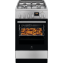 Aragaz mixt Electrolux LKK564201X, Cuptor electric, Autocuratare catalitica, SteamBake, AirFry, 50cm, Inox