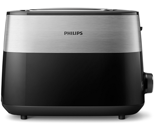 Prajitor de paine Philips HD2515/90, 8 setari, Design compact,
