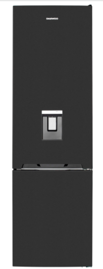 Combina frigorifica Daewoo RN-307RDQB-1, 367l, No Frost, Smart Cooling, Dispenser apa, Negru