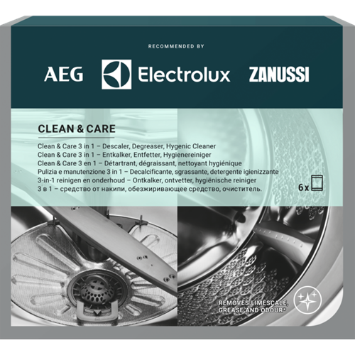 Solutie Clean and Care 3 in 1 (6 bucati) M3GCP400 Electrolux