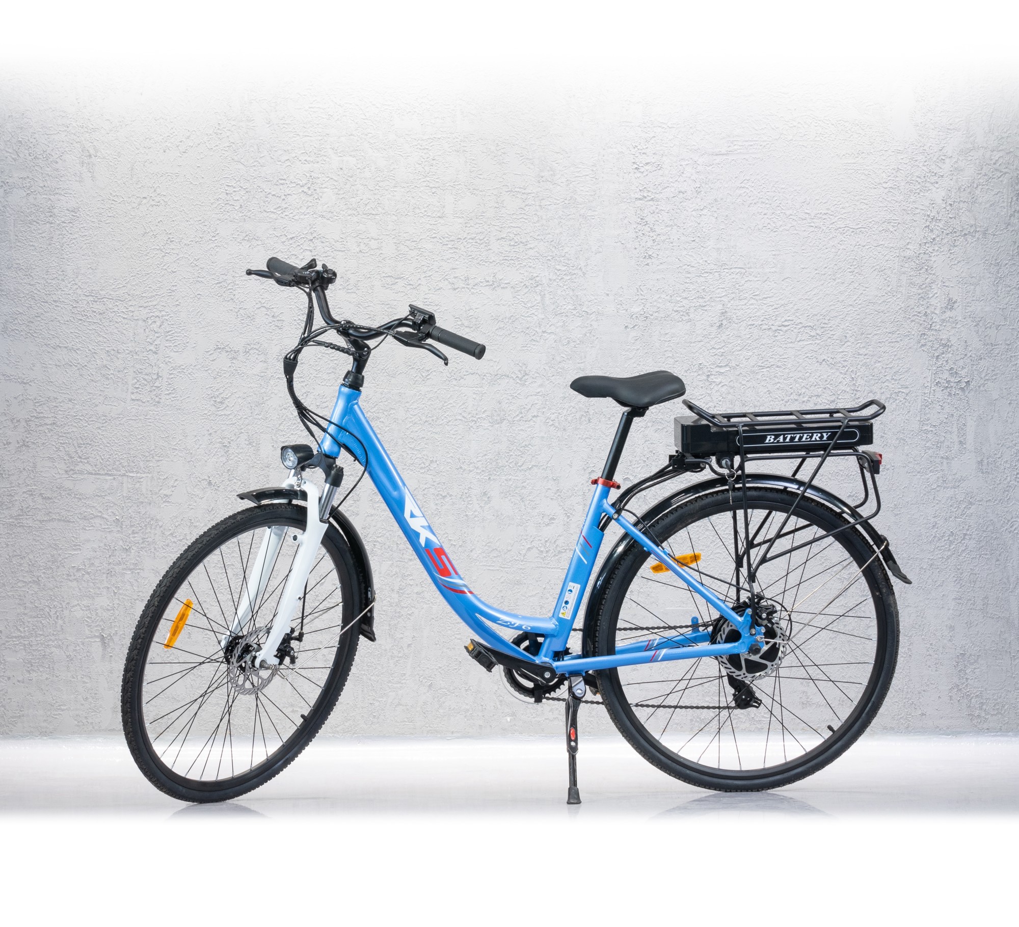 Transport gratuit- Bicicleta electrica RKS ZF6, Bord digital